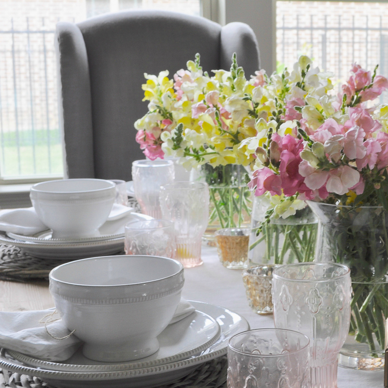 A Spring Tablescape