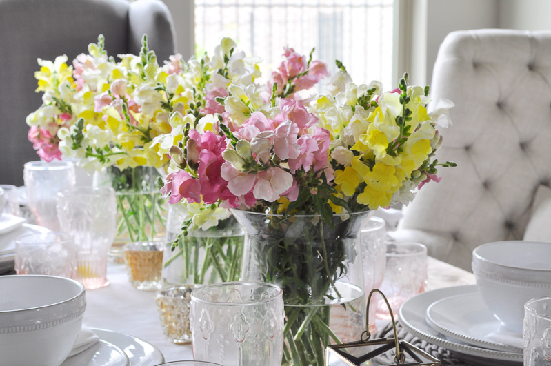 Table for a Spring Party