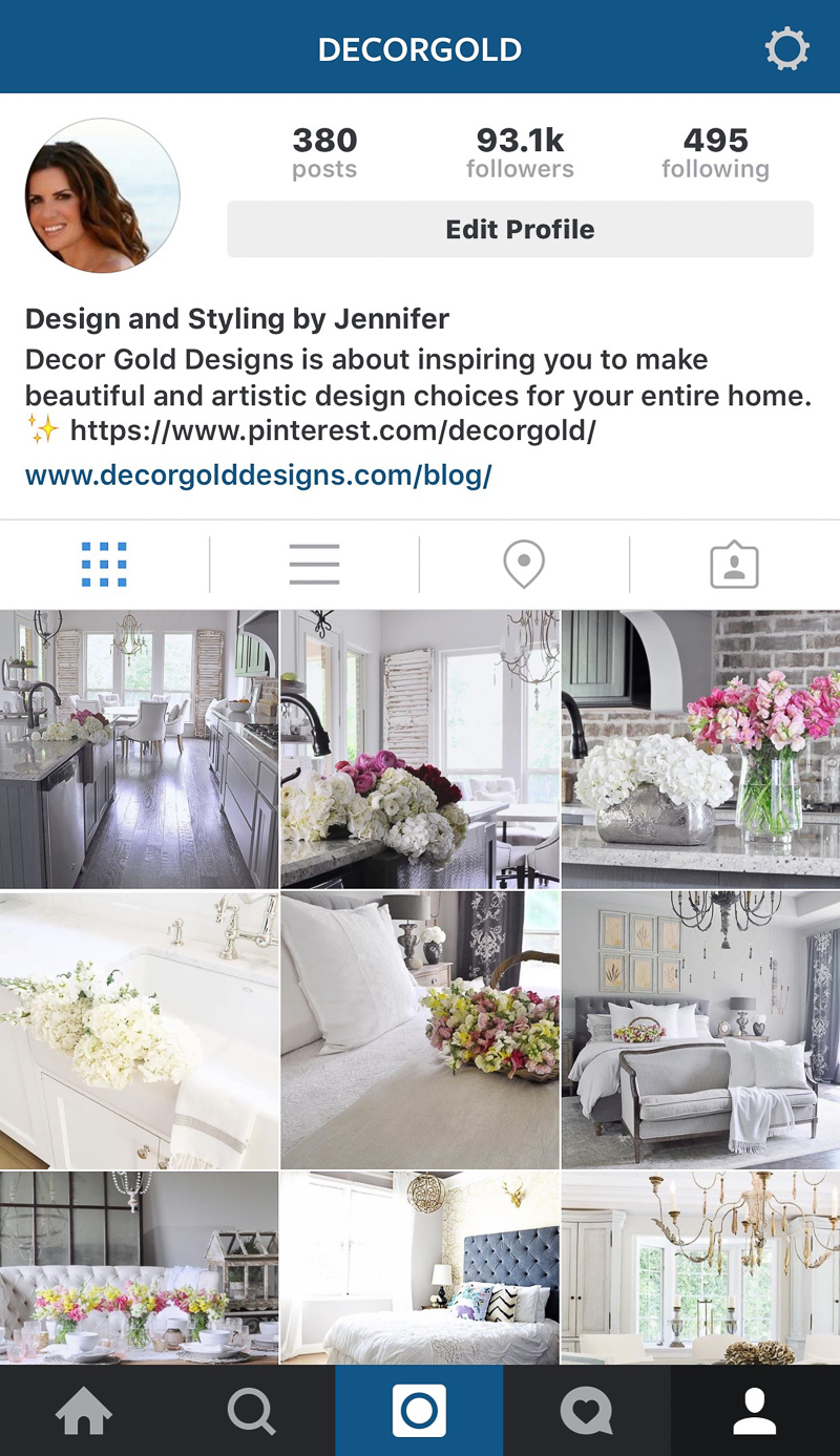 How To Grow Your Instagram Account Decor Gold Designs