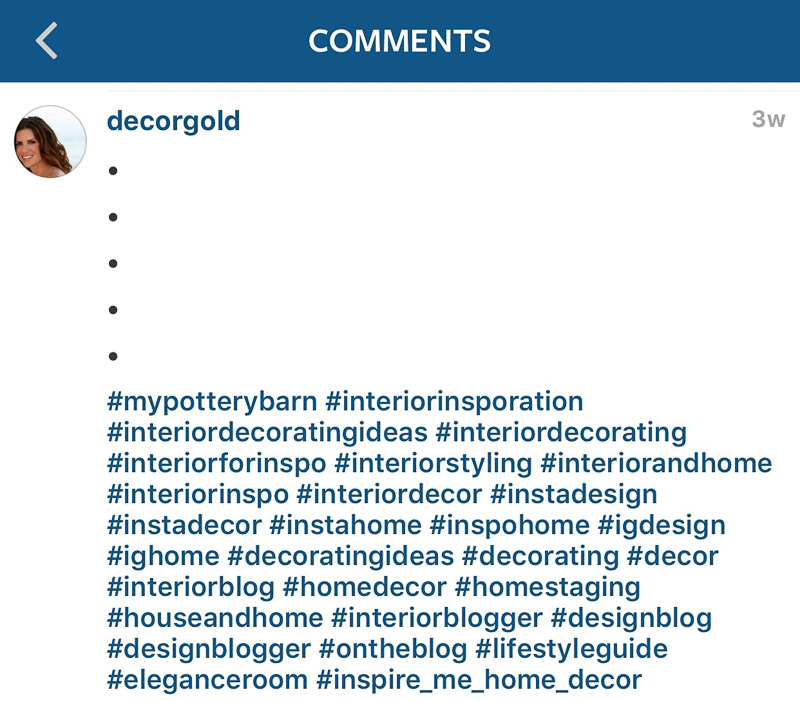 Instagram Home Decor Hashtags 