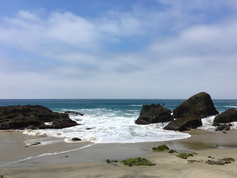 Beautiful Woods Cove in Laguna Beach California_