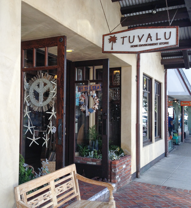 Tuvalu home decor shop in laguna beach california_