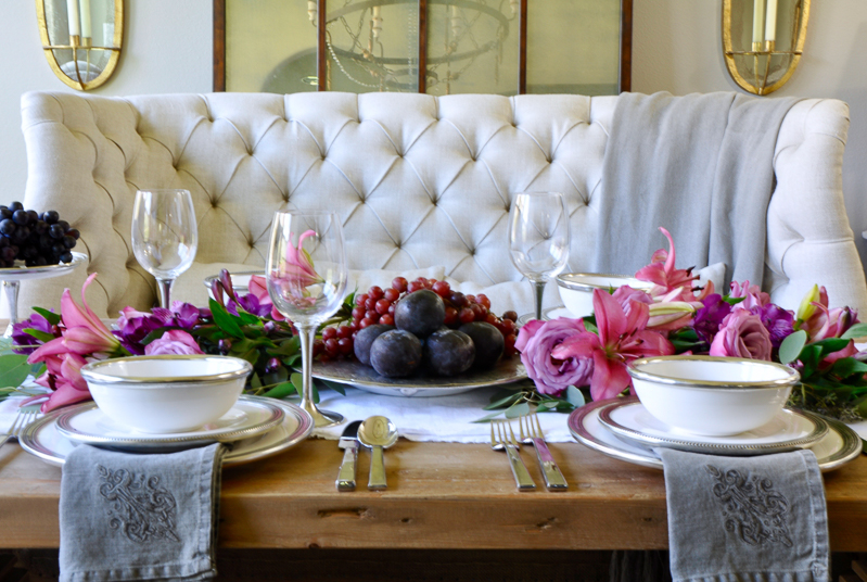 elegant table setting for casual or fine dining featuring beautiful arte italica_