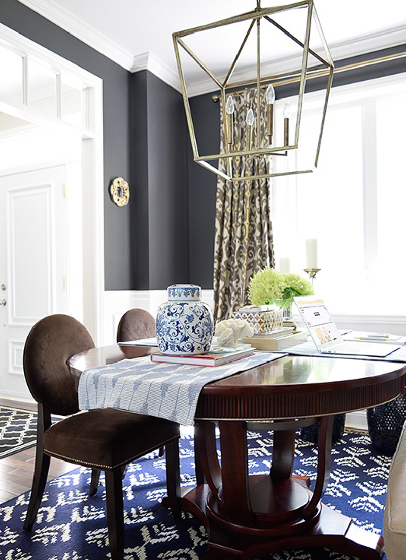 Beautiful dining room work space by Citrine Living_