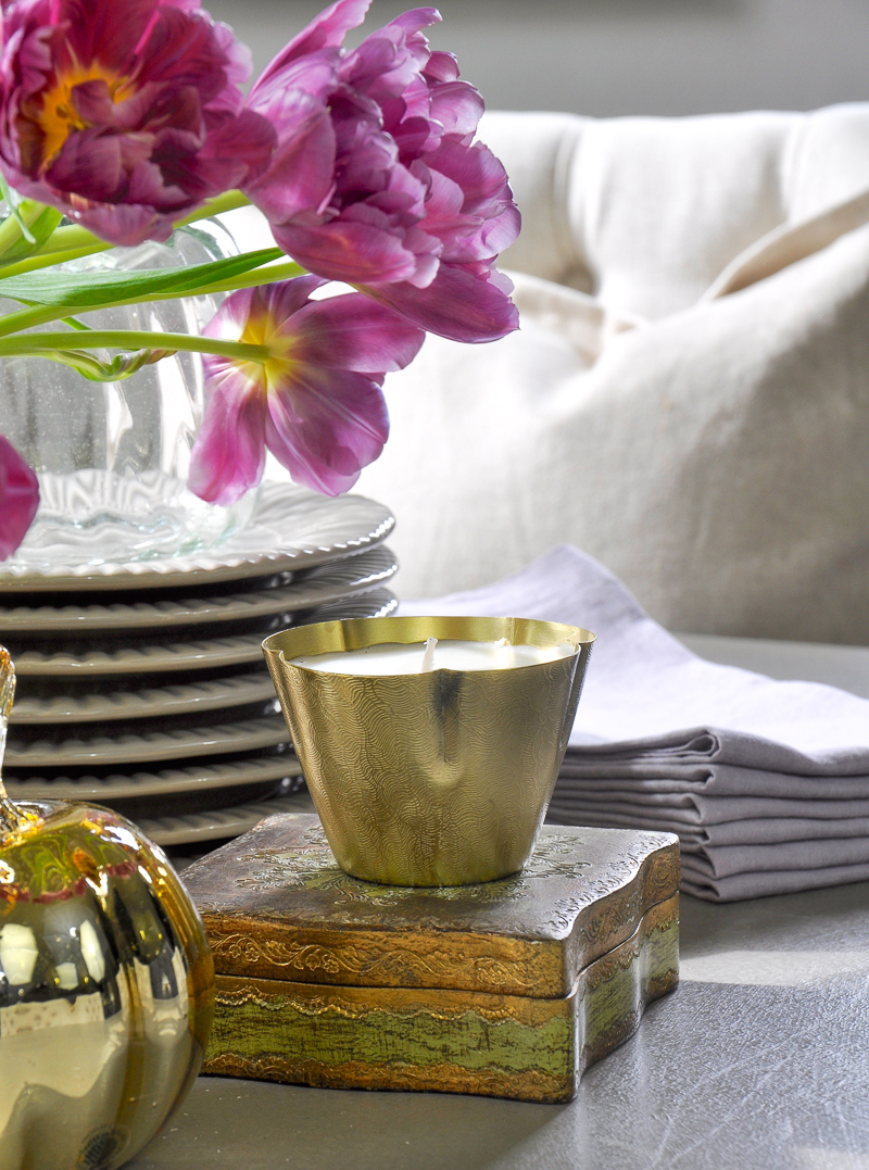 gold-and-glass-pottery-barn-fall-pumpkins-in-beautiful-fall-centerpiece_