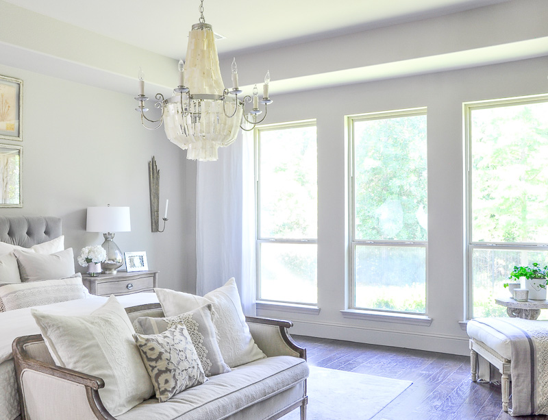 elegant master bedroom update reveal