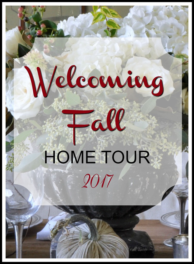 fall bedroom home tour