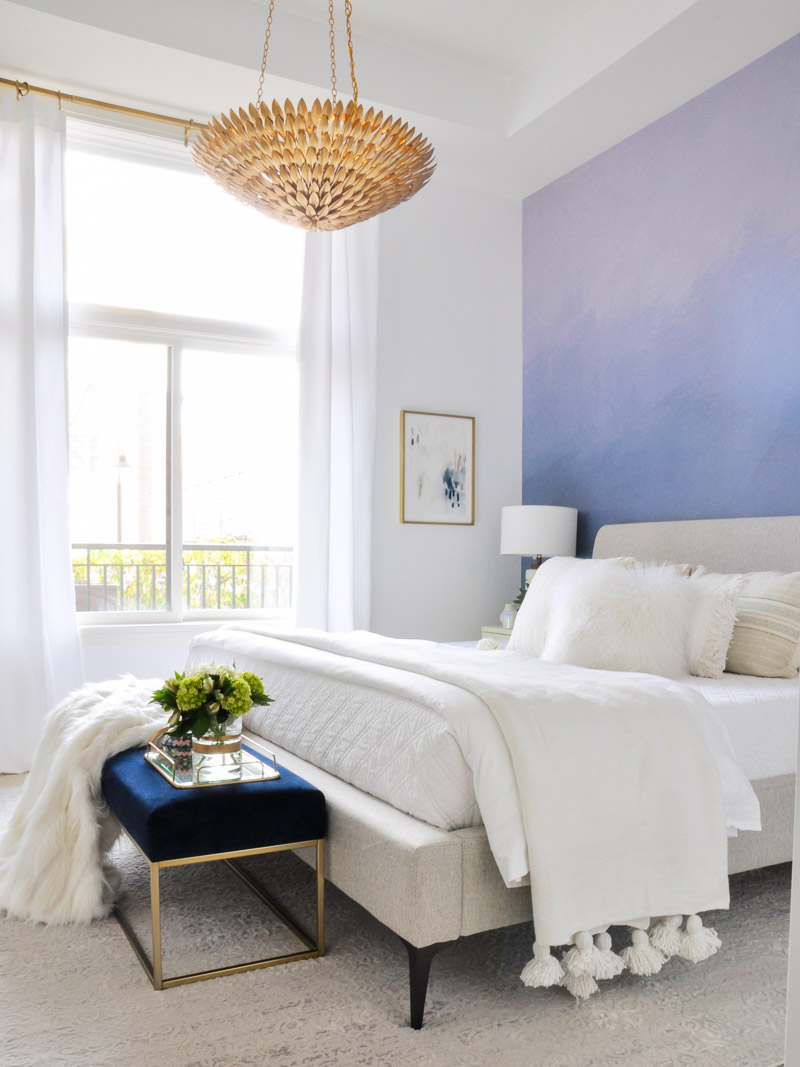 Beautiful bright Colorado loft bedroom