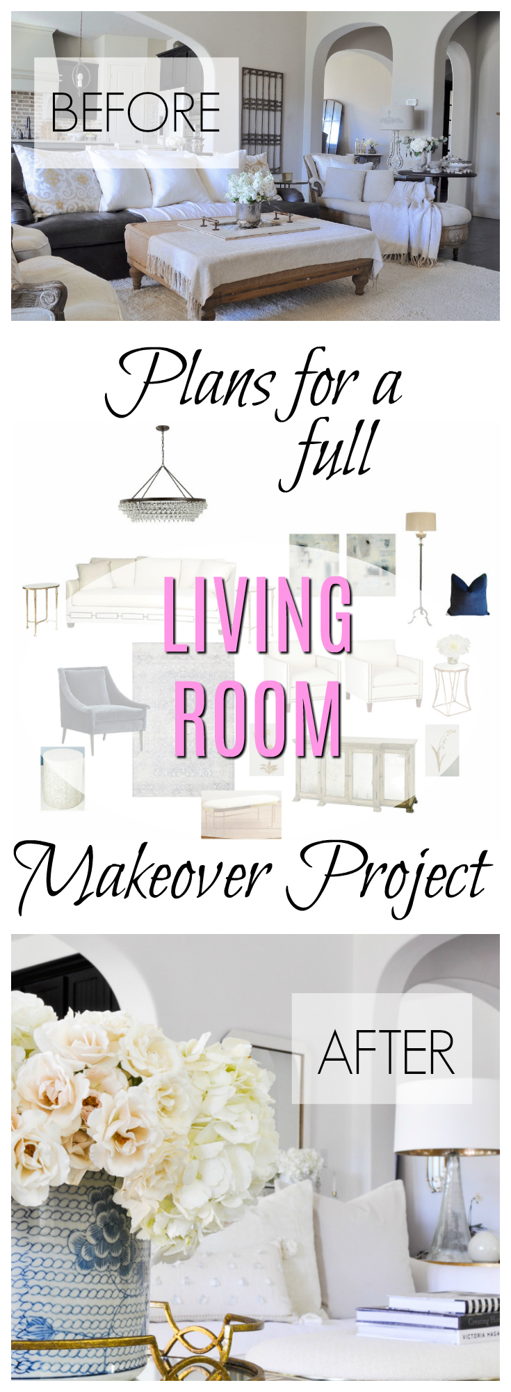 living room makeover project