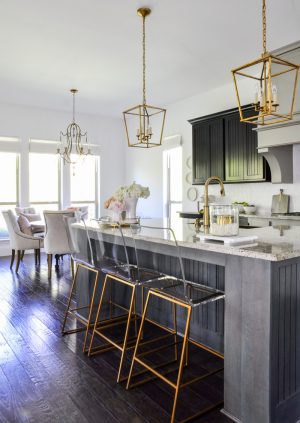 Kitchen Update With Gold Accents - By Decor Gold Designs