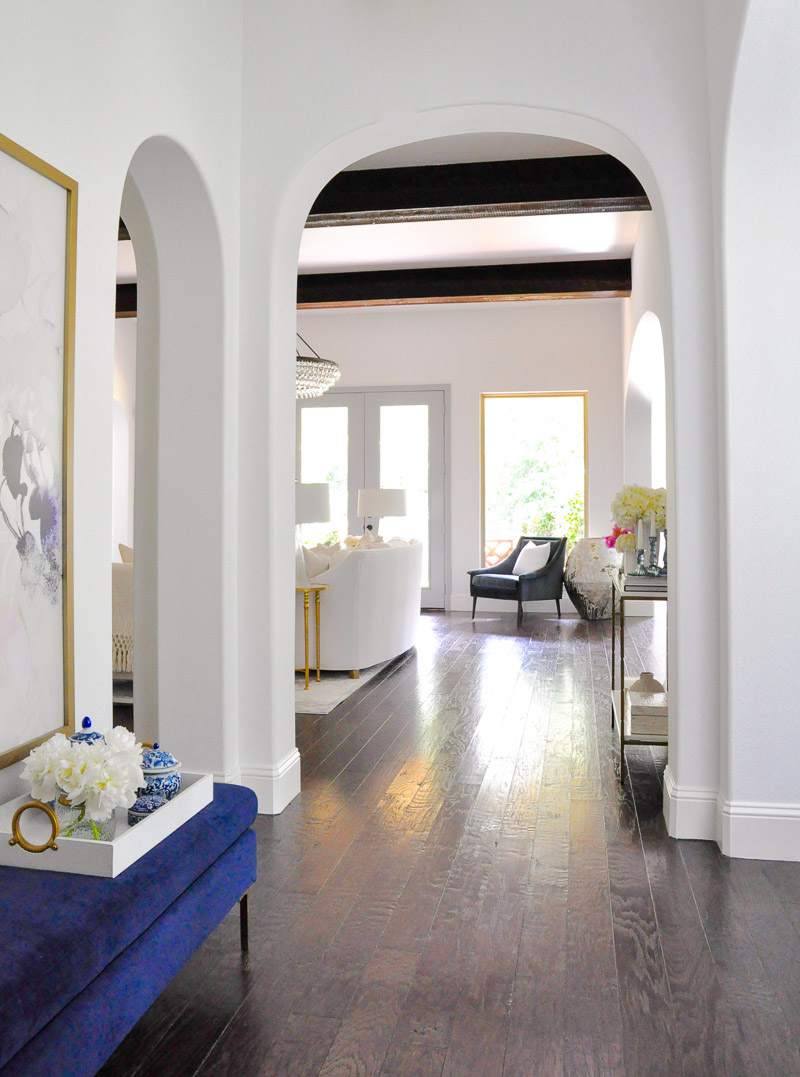 Gorgeous arched entryway