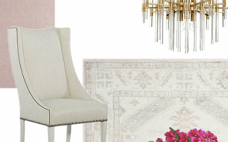 Dining room project beautiful neutral design board