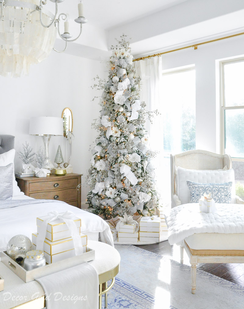 Beautiful Christmas bedroom