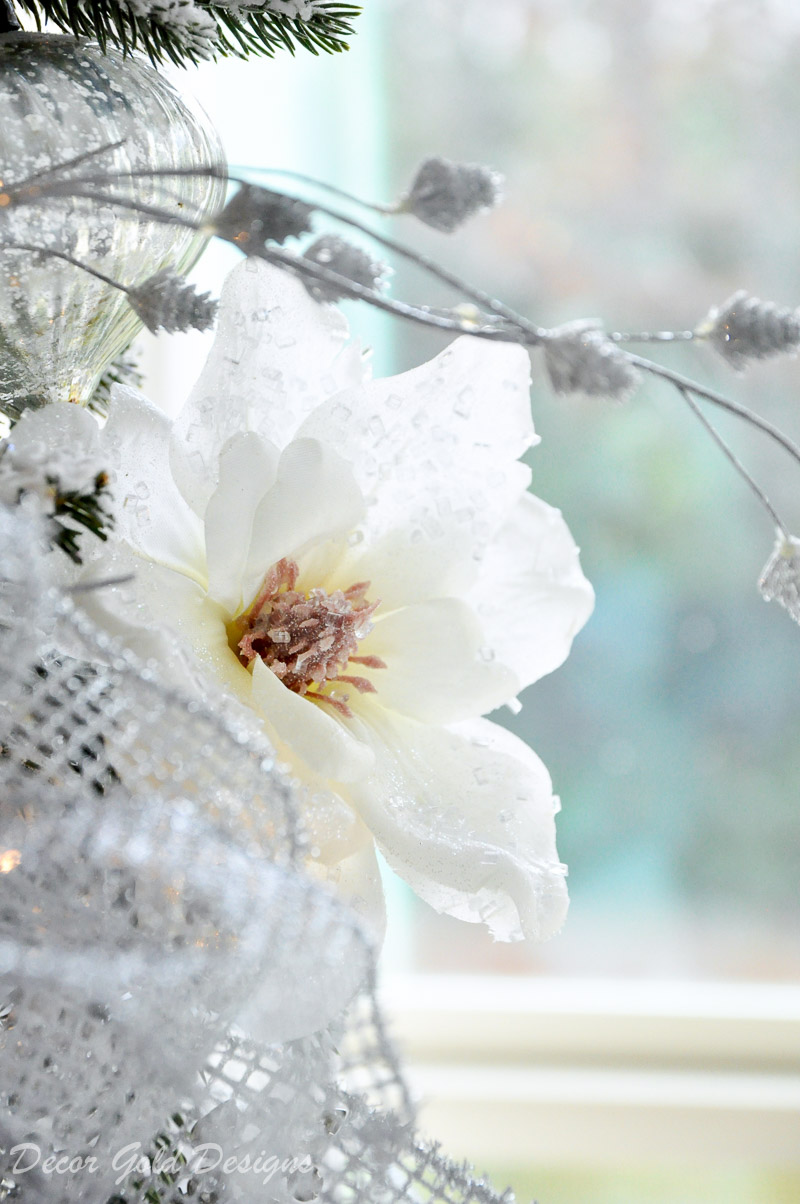 Beautiful Christmas tree magnolia