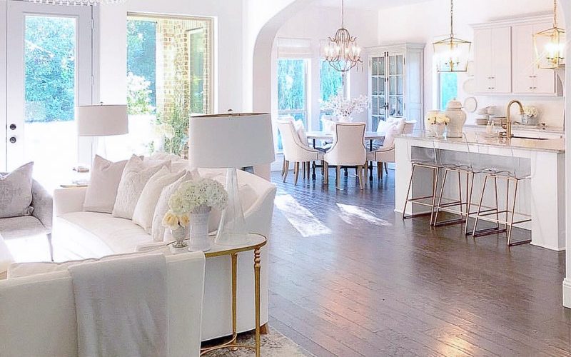 instagram posts open concept living room