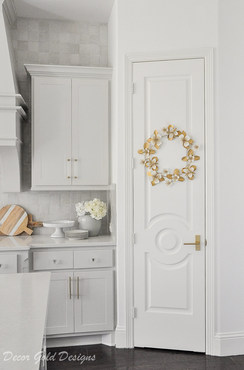 kitchen-beautiful solid pantry door