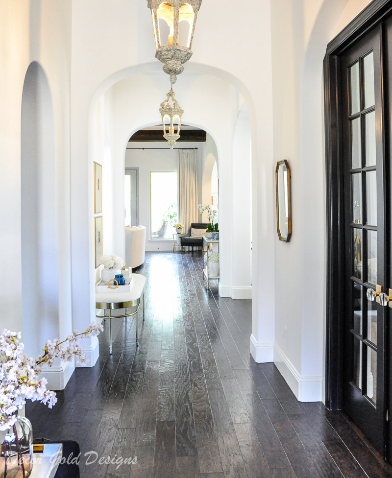 spring home tour entry hall