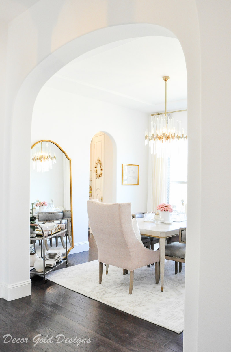 spring home tour dining room 