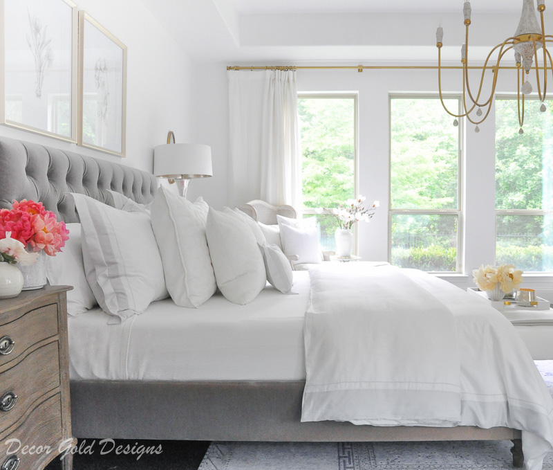 Bedding tips beautiful bed gray white