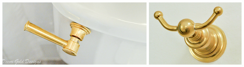 Powder bath accessories California Faucets polished brass 