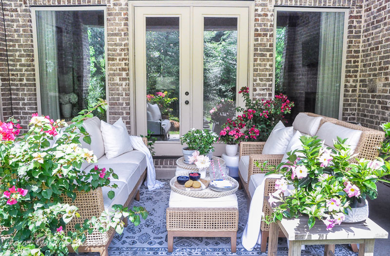 Summer patio reveal