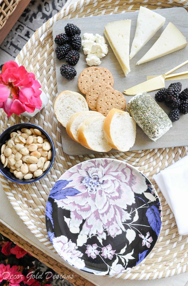 wow your guests outdoor dining summer tray cheese board