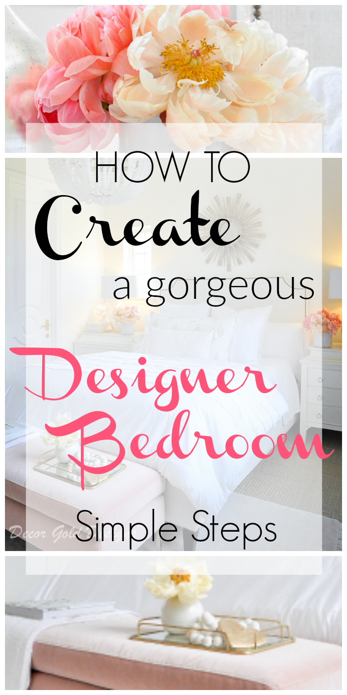 Create designer bedroom