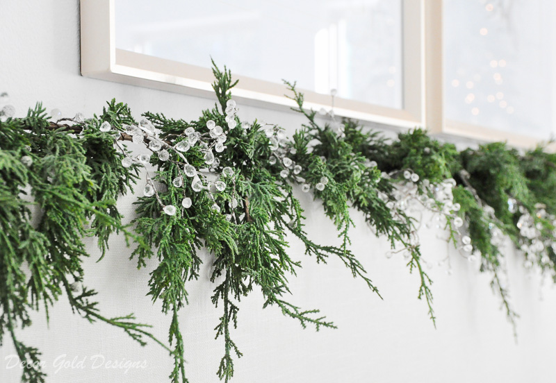 christmas bedroom beautiful garland