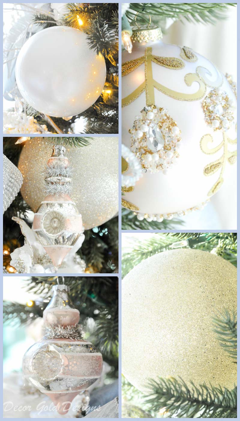 Christmas bedroom tree ornaments 