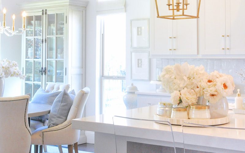 Winter home tour cozy inviting home kitchen