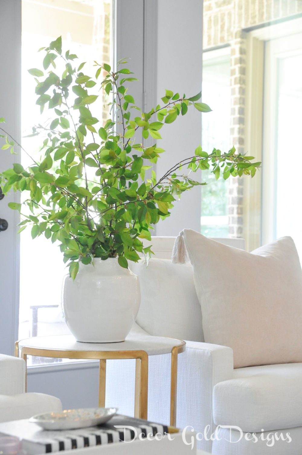 Spring home tour beautiful accessories