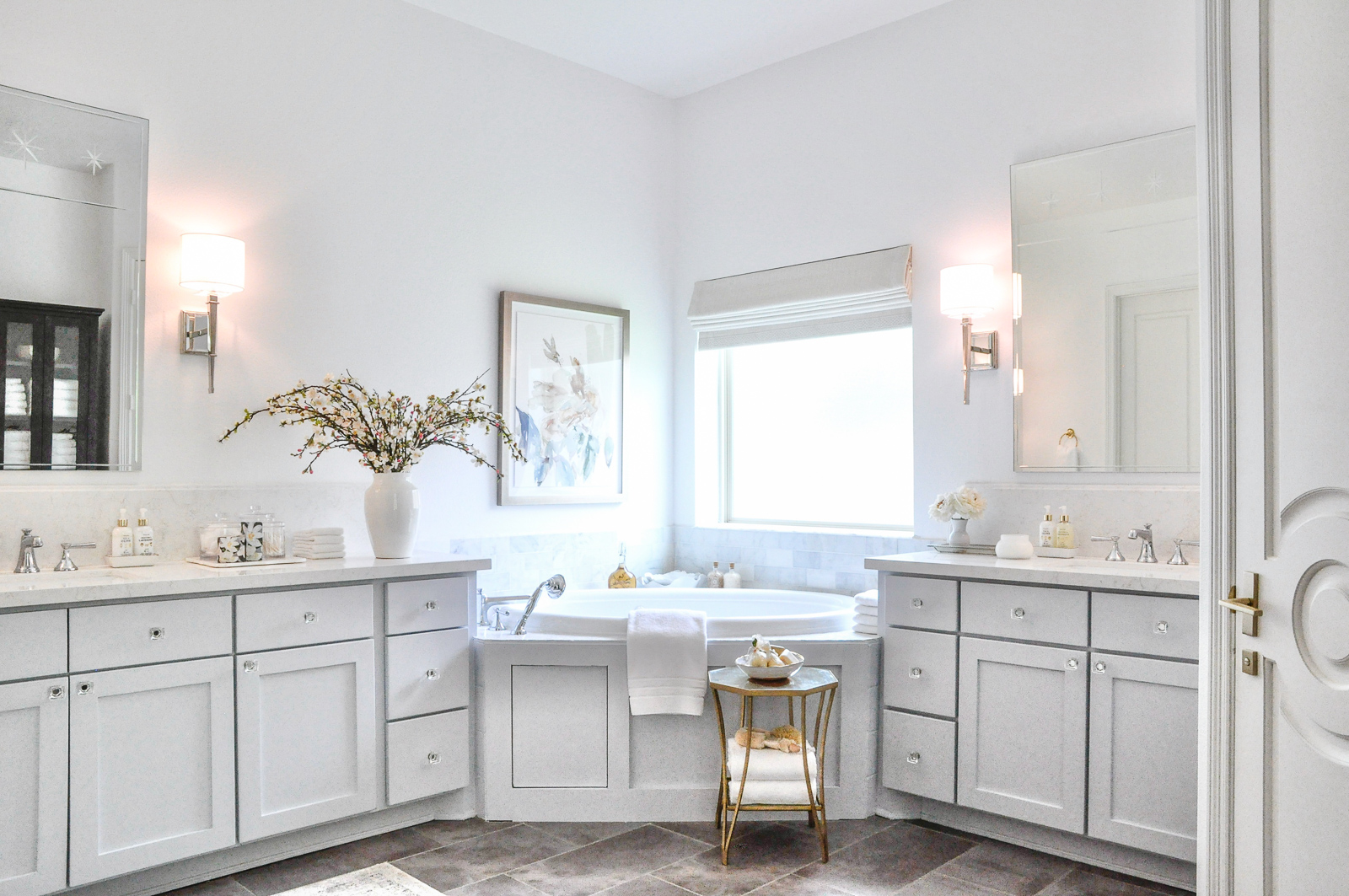 Master bathroom bright beautiful reveal 