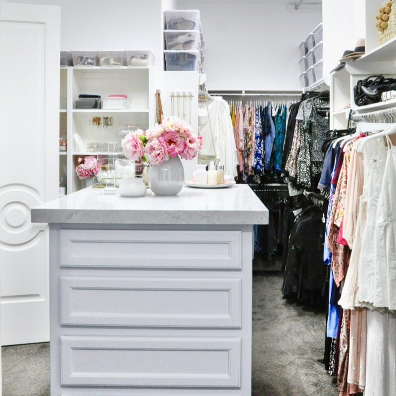 Create organized closet