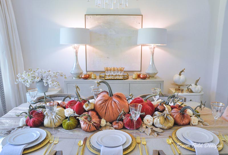 Elegant fall home tour