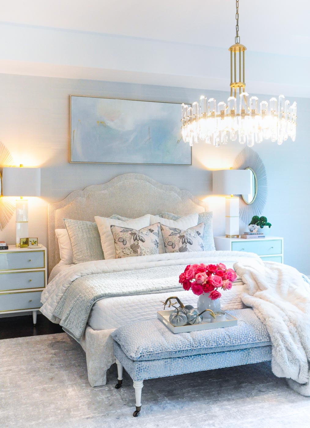 Southern glam master bedroom reveal