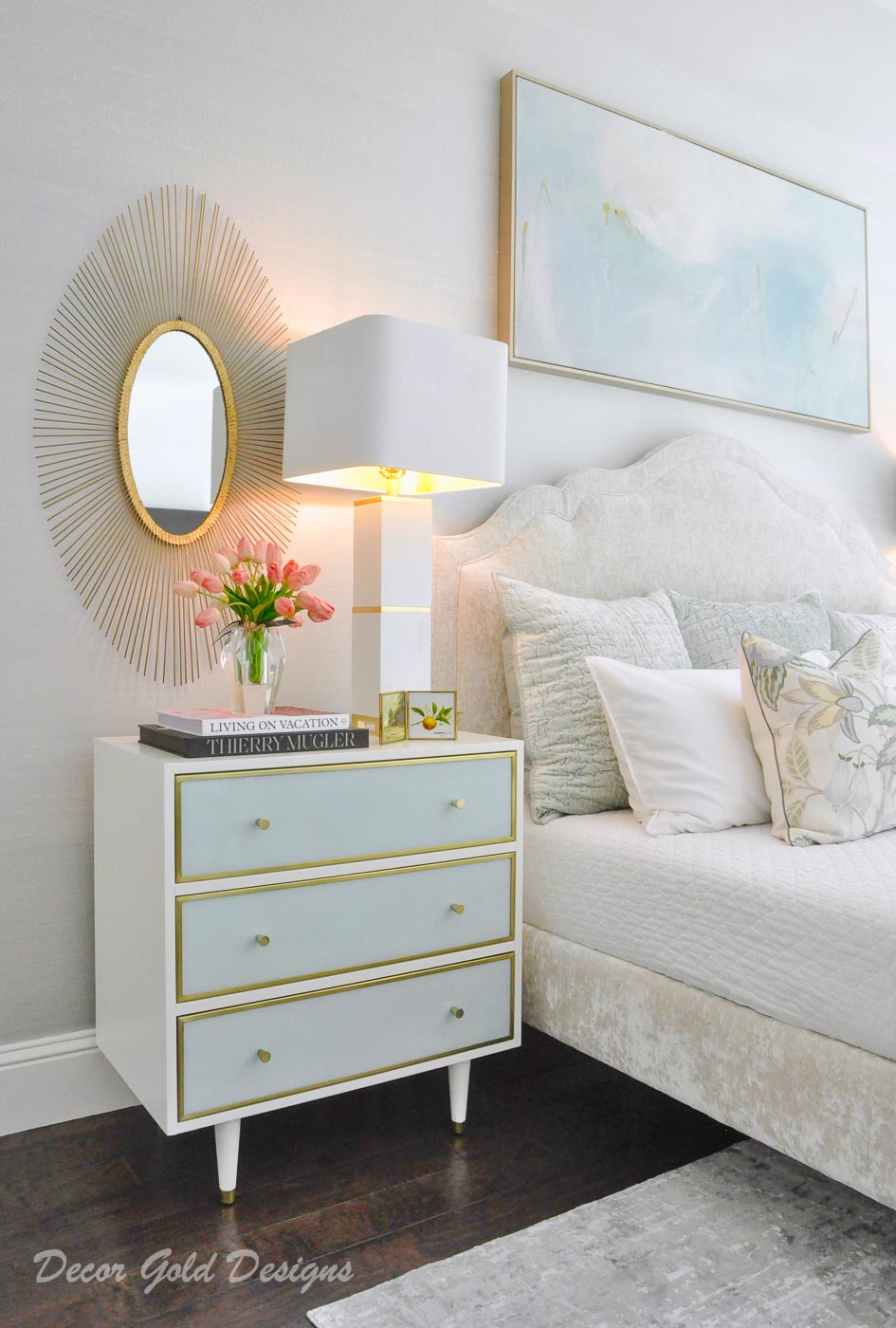 Southern glam master bedroom reveal