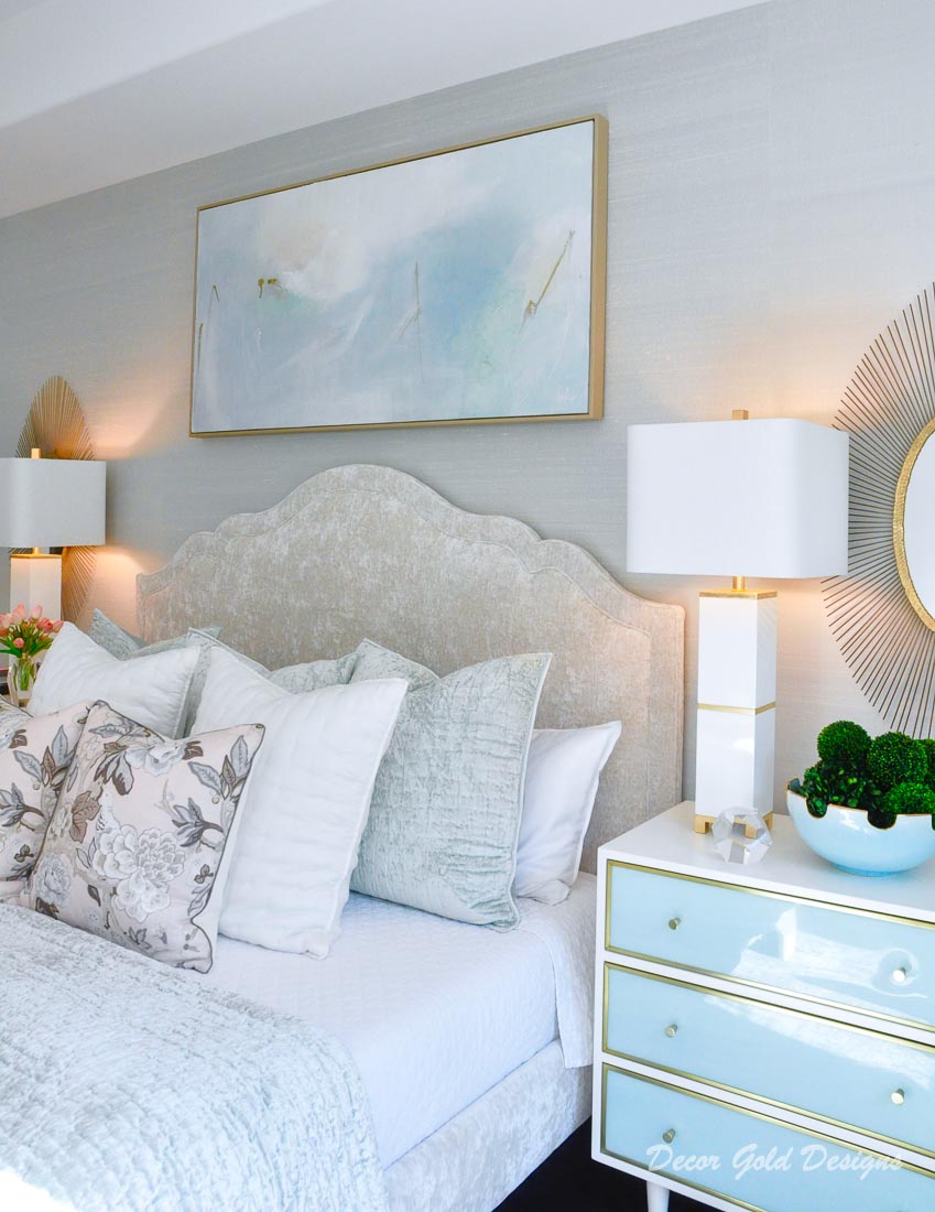Southern Glam Master Bedroom Reveal Decor Gold Designs
