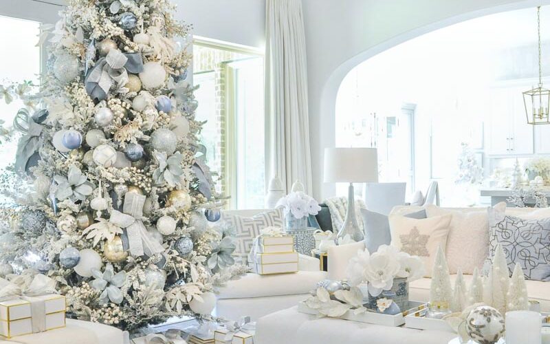 Christmas living room