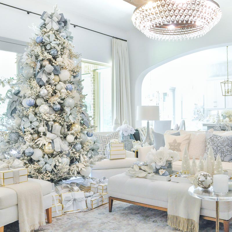 Christmas Trees + A New Family Member - Decor Gold Designs