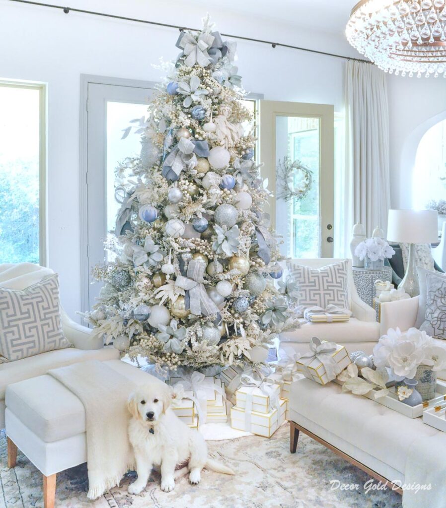 Christmas living room