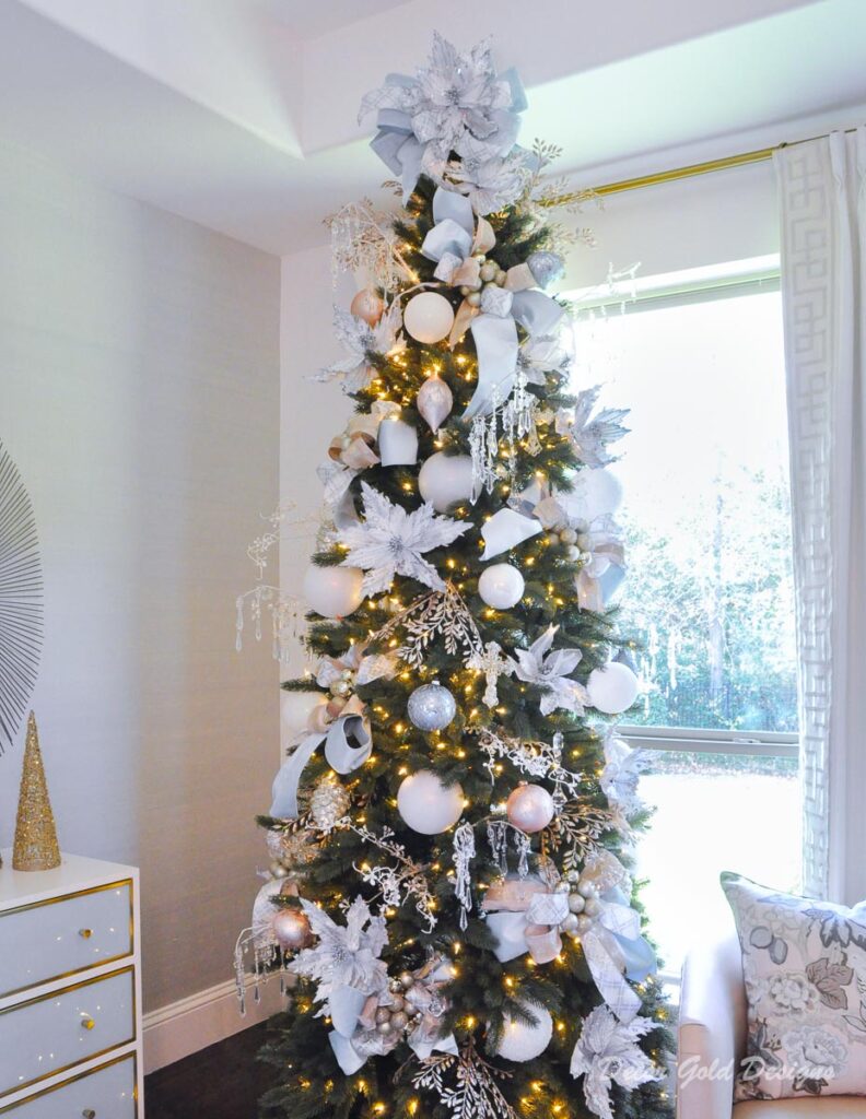 Christmas tree pastels