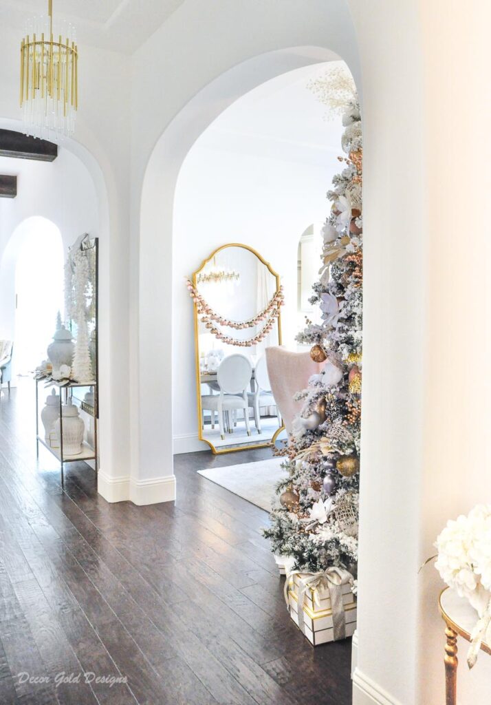 Christmas entryway