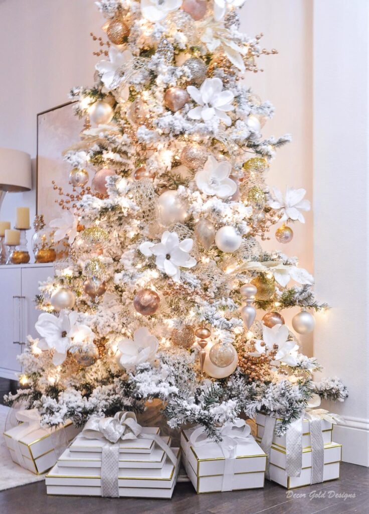 Christmas dining room