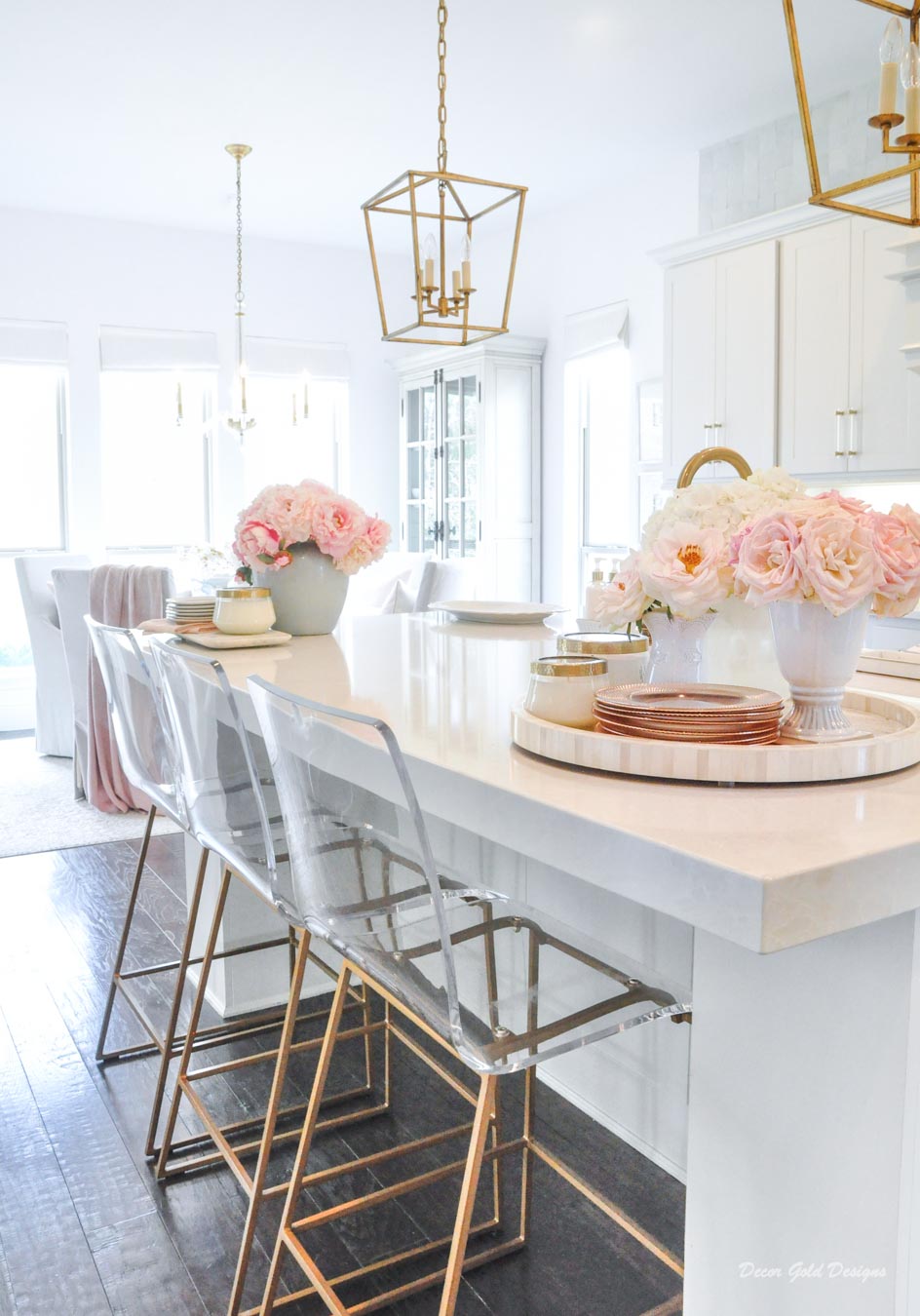 Spring home tour kitchen beautiful spring decor 