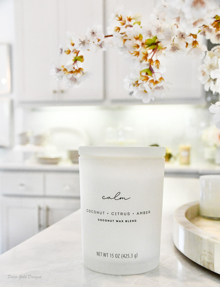 Fall home decor finds candle