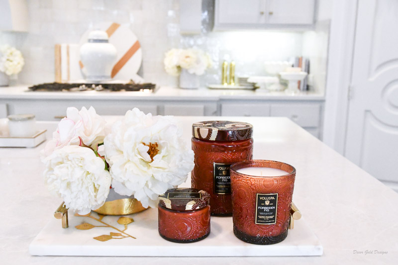 Fall home decor finds voluspa candles