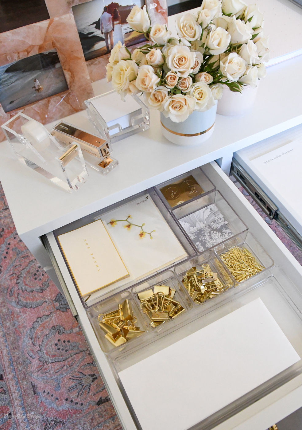 Chic organized home office