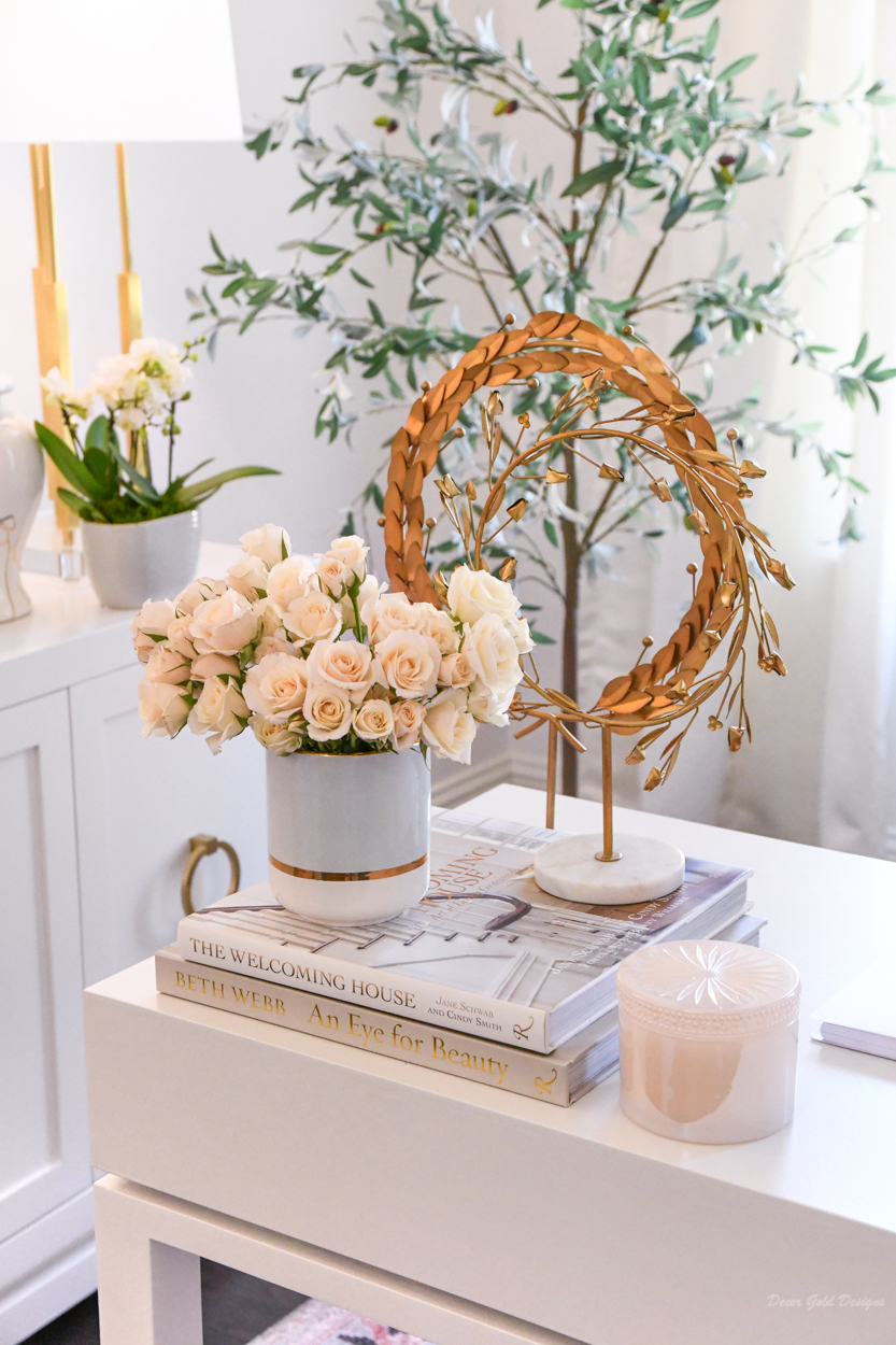 Chic beautiful organized home office