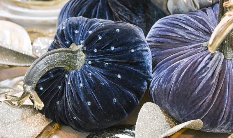 Beautiful Blue Pumpkins Fall