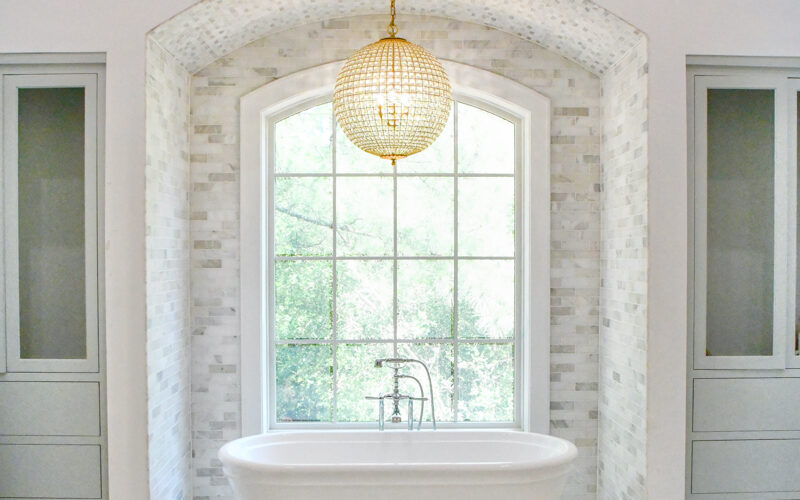 New home progress lighting selections